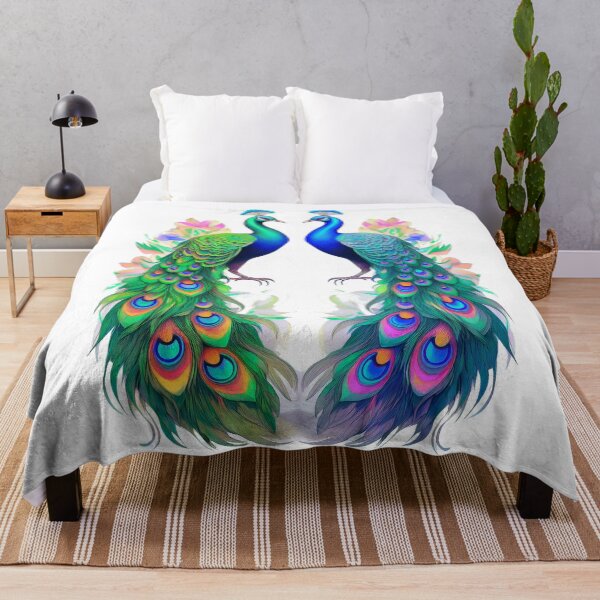 Item preview, Vibrant Peacock designed and sold by RockitBaby.