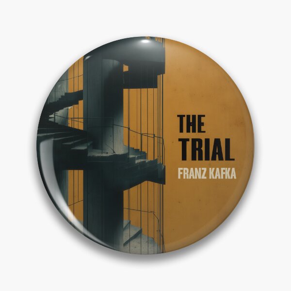 Item preview, The Trial - Kafkaesque Bureaucracy Spiral Poster Design designed and sold by Juuskus.