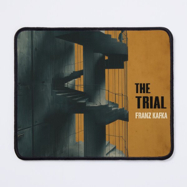 Item preview, The Trial - Kafkaesque Bureaucracy Spiral Poster Design designed and sold by Juuskus.
