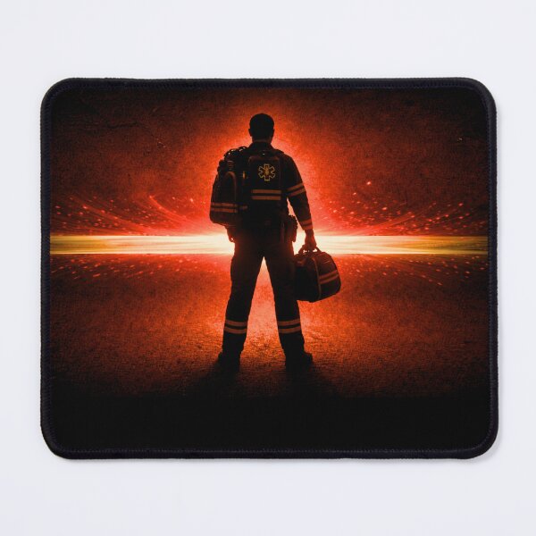 Item preview, SVT First Responder Series – EMS Lifeline Guardian Silhouette designed and sold by SEVERTREND APPAREL .
