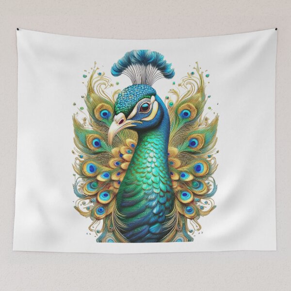 Item preview, Opulent Peacock designed and sold by RockitBaby.
