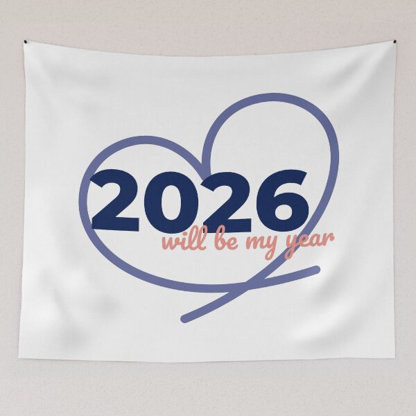 Item preview, 2026 Will Be My Year – Positivity and Motivation designed and sold by LadyInEverGreen.