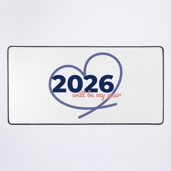 Item preview, 2026 Will Be My Year – Positivity and Motivation designed and sold by LadyInEverGreen.