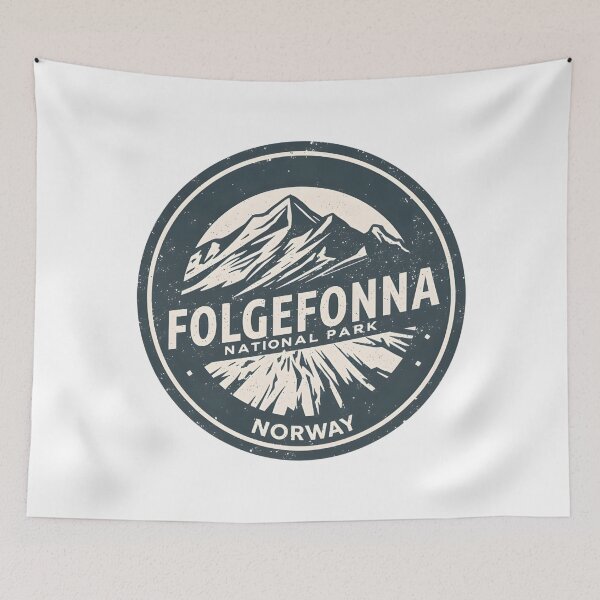 Item preview, Folgefonna National Park - Norway  designed and sold by GoodOldVintage.