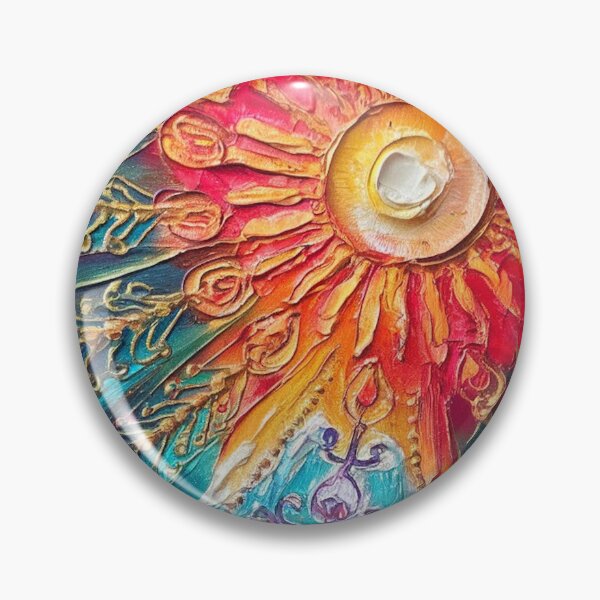 Item preview, Celestial Garden Sun and Floral Spiral Art designed and sold by Ed & Harmony.