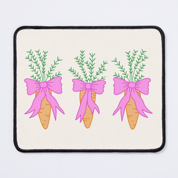 Item preview, Coquette carrots with pink bows designed and sold by FrancesPoff.