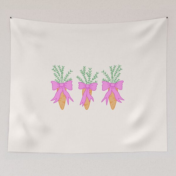 Item preview, Coquette carrots with pink bows designed and sold by FrancesPoff.
