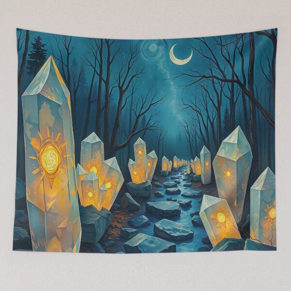 Item preview, Living Crystal Forest  designed and sold by Marielle Valenzuela.