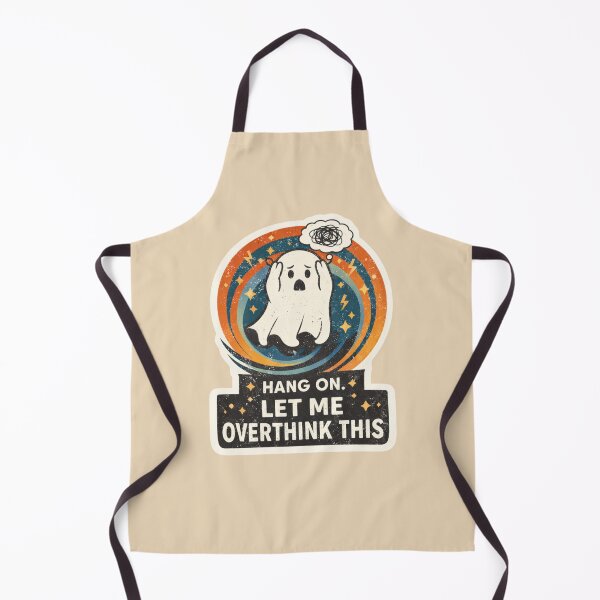 Item preview,  Hang On. Let Me Overthink This - Funny Anxious Ghost designed and sold by Nature's Palette.