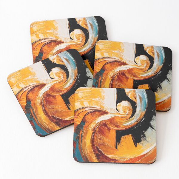 Item preview, Phoenix Rising Abstract Swirl Painting designed and sold by Ed & Harmony.