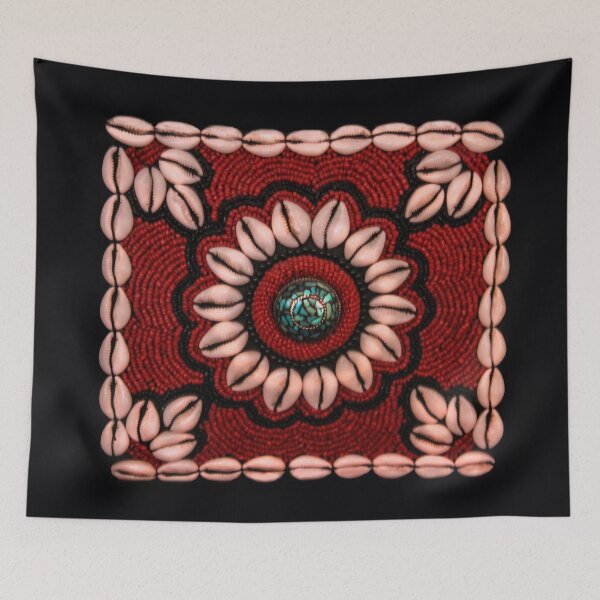 Item preview, Cowrie Shell Art  designed and sold by heatherfriedman.