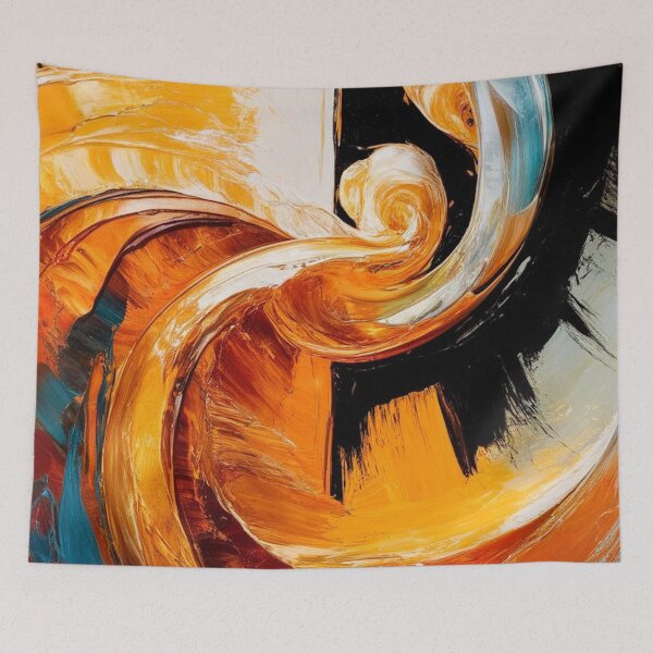 Item preview, Phoenix Rising Abstract Swirl Painting designed and sold by Ed & Harmony.