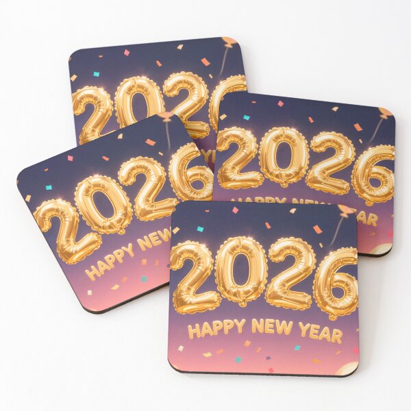 Item preview, Happy New Year 2026 - 3D Foil Balloon Letters designed and sold by worcky.