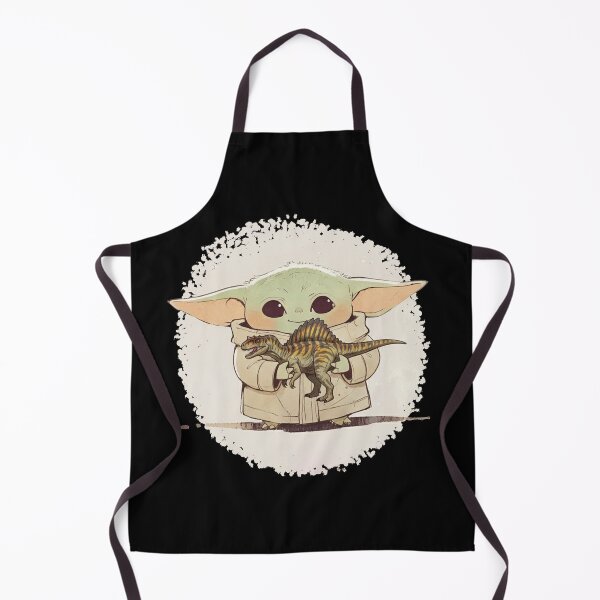 Item preview, BABY YODA WITH ACROCANTHOSAURUS DINOSAUR designed and sold by LIS AND MELIVERSO.