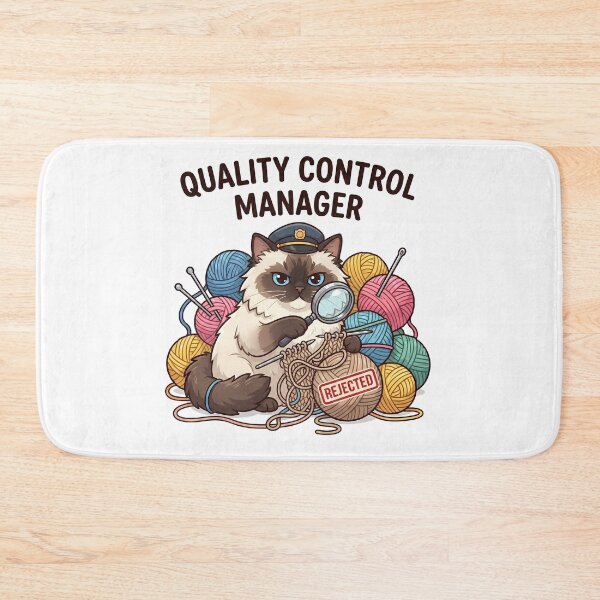 Item preview, Knitting & Crochet Helper - Funny Ragdoll Cat Meme designed and sold by Studio-Pixel.