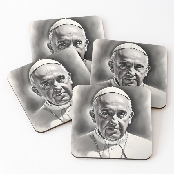 Item preview, Pope Francis designed and sold by WorldofCharcoal.