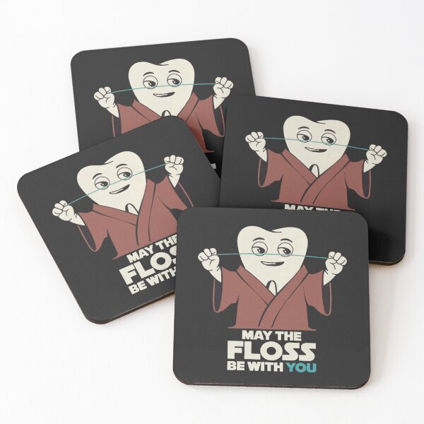 Item preview, May The Floss Be With You | Funny Dentist | Dental Assistant | Dentistry Funny designed and sold by Anniko Art Studio.