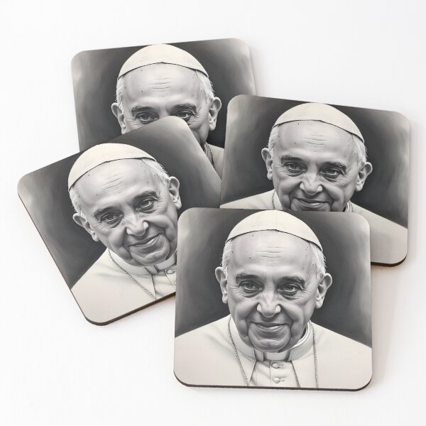 Item preview, Pope Francis designed and sold by WorldofCharcoal.