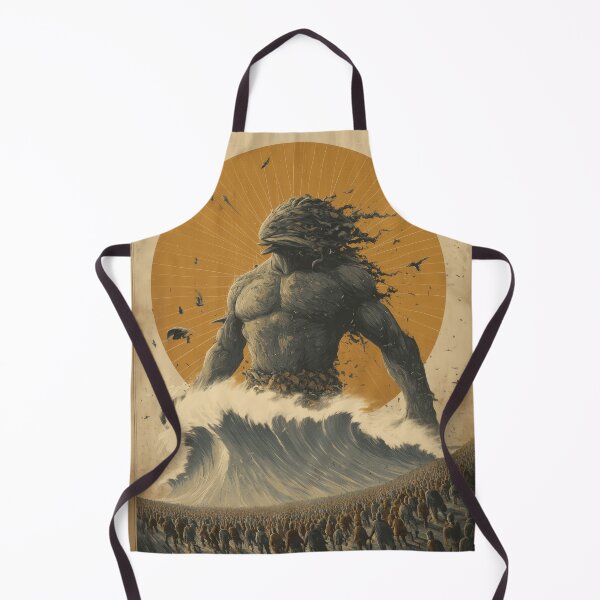 Item preview, Leviathan - Political Allegory Giant Woodcut Poster Art designed and sold by Juuskus.