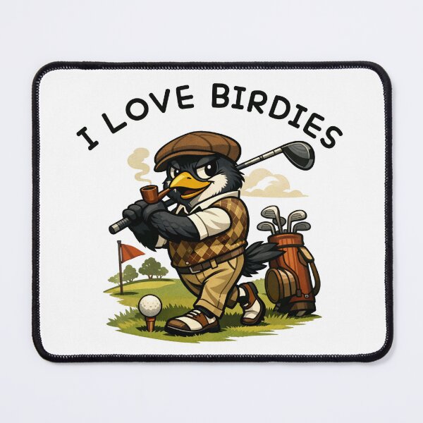 Item preview, I Love Birdies Golf Bird designed and sold by pUNKnown.