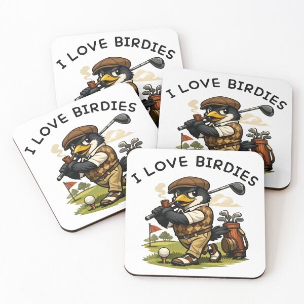 Item preview, I Love Birdies Golf Bird designed and sold by pUNKnown.