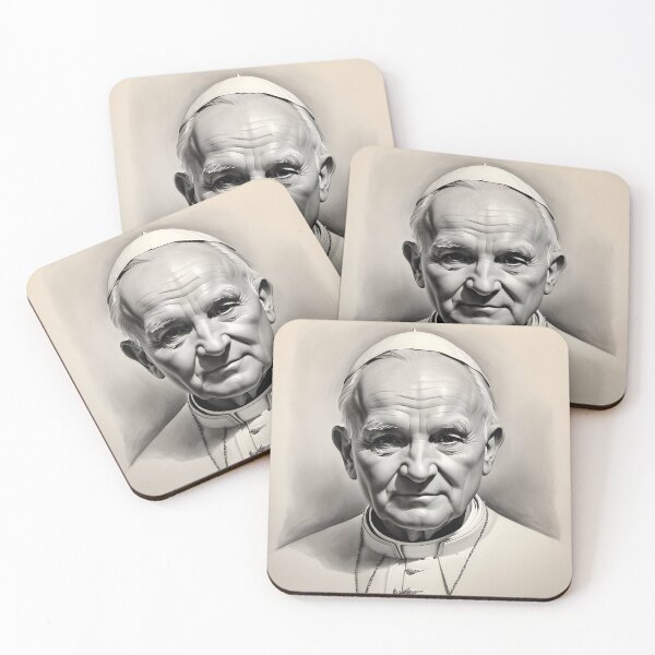 Item preview, Pope John Paul II designed and sold by WorldofCharcoal.