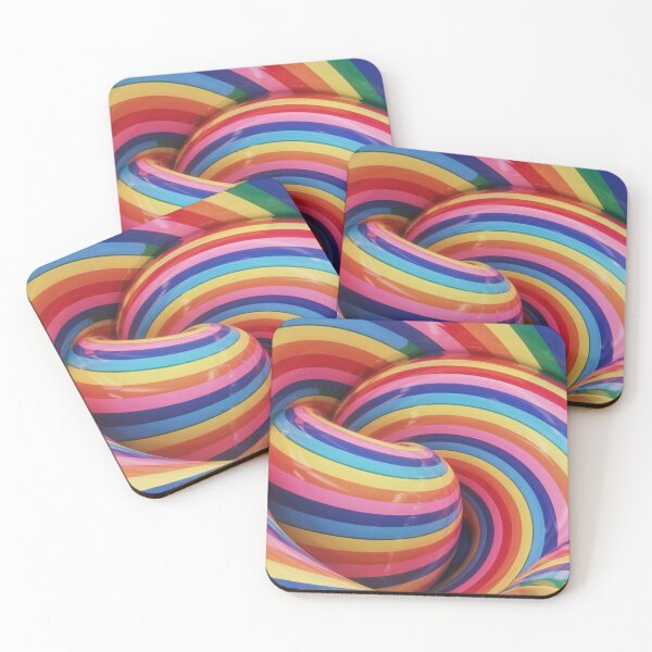 Item preview, Rainbow Vortex Colorful Spiral Abstract Art designed and sold by Ed & Harmony.