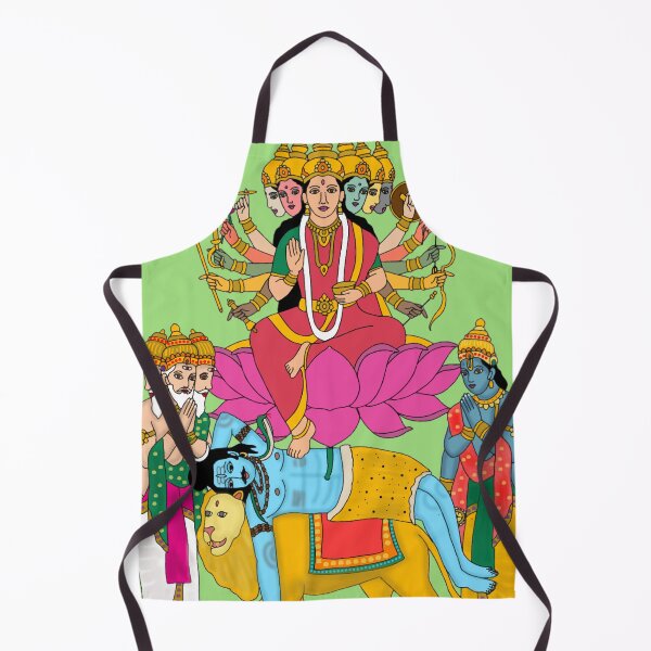 Item preview, Goddess Kamakhya Art – Divine Feminine Spiritual Illustration designed and sold by Harshit_Digital_Arts.