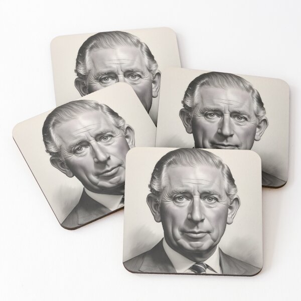 Item preview, King Charles III designed and sold by WorldofCharcoal.