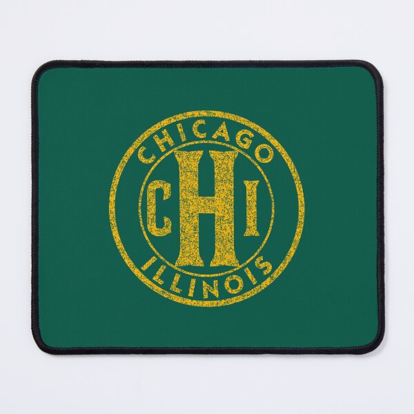 Item preview, Chicago Illinois Vintage Sign Distressed Amber designed and sold by unikusa.