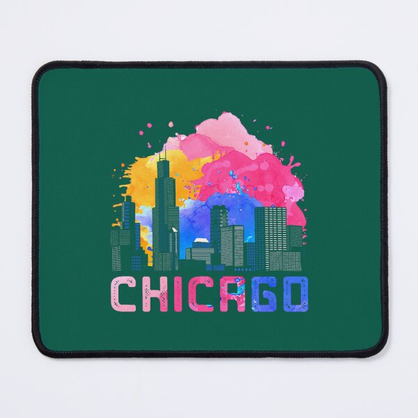 Item preview, Chicago Skyscape Retro Illinois designed and sold by unikusa.