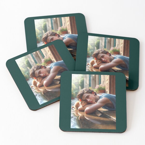 Item preview, Elio Perlman and cat CMBYN designed and sold by unikusa.