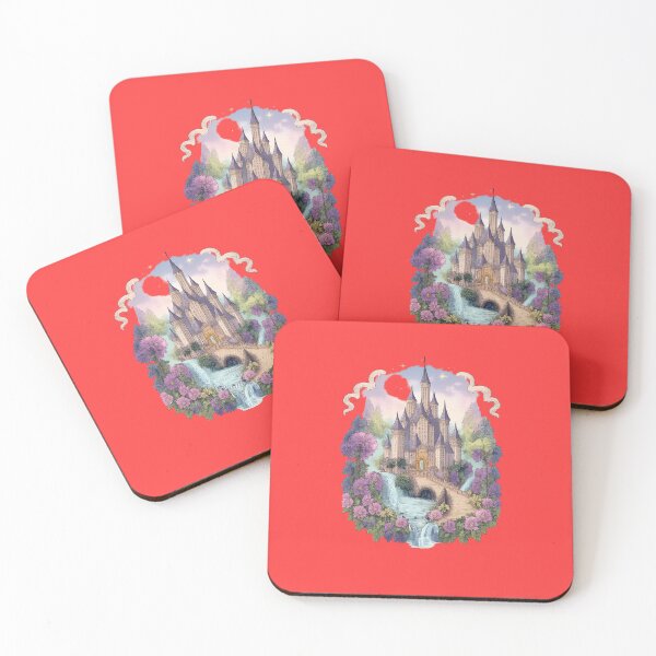 Item preview, Enchanted Medieval Castle Illustration – Castlecore Fantasy Art Design designed and sold by Fashion Empire.