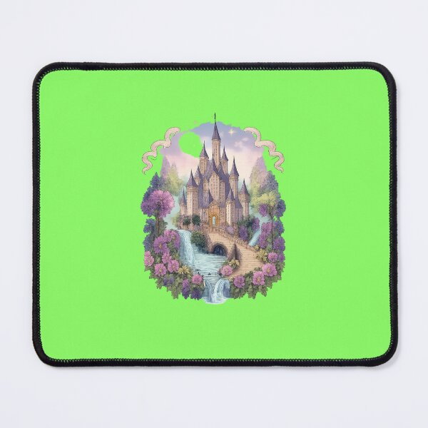 Item preview, Enchanted Medieval Castle Illustration – Castlecore Fantasy Art Design designed and sold by Fashion Empire.