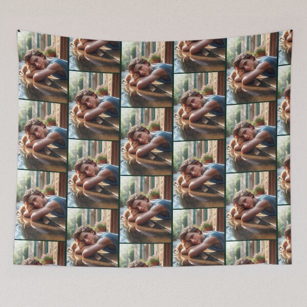 Item preview, Elio Perlman and cat CMBYN designed and sold by unikusa.