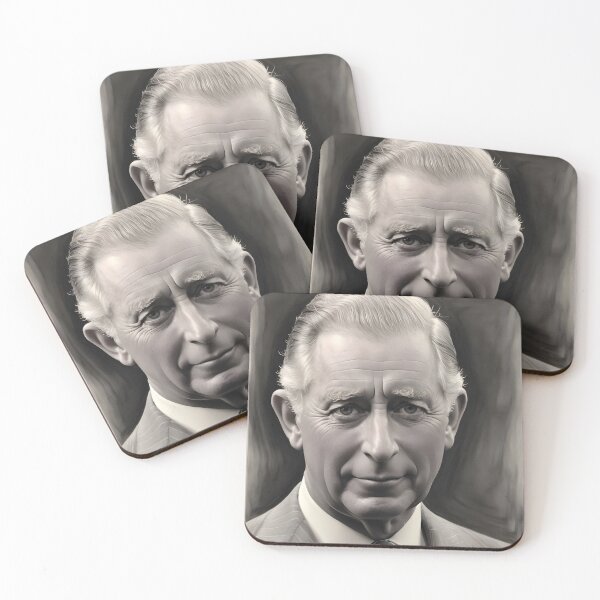 Item preview, King Charles III designed and sold by WorldofCharcoal.