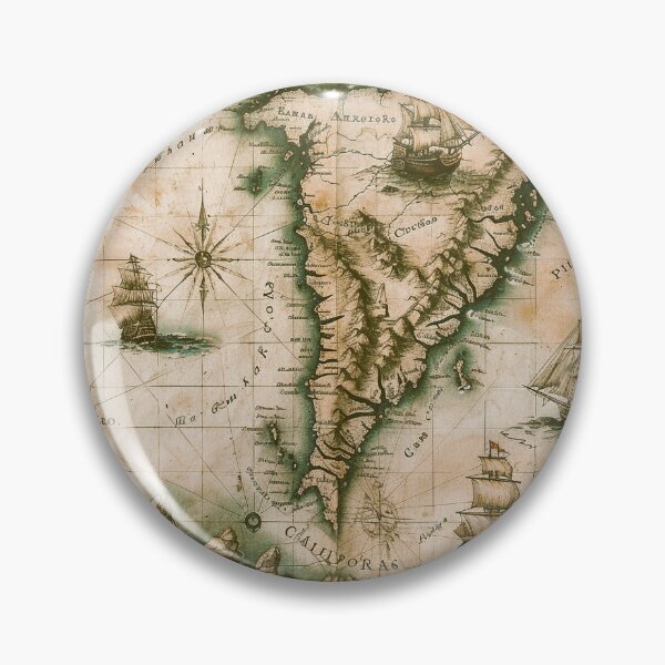 Item preview, Pirate Map designed and sold by Dlfj.