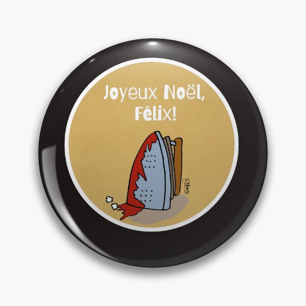 Item preview, Merry Christmas, Felix! - Cult Iron Shot. Illustration. Circle Edition. designed and sold by Eric Sintès.