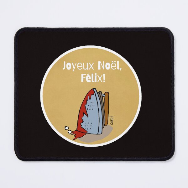 Item preview, Merry Christmas, Felix! - Cult Iron Shot. Illustration. Circle Edition. designed and sold by Eric Sintès.
