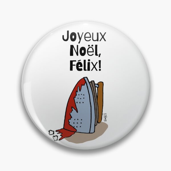 Item preview, Merry Christmas, Felix! - Cult Iron Shot. Illustration. designed and sold by Eric Sintès.