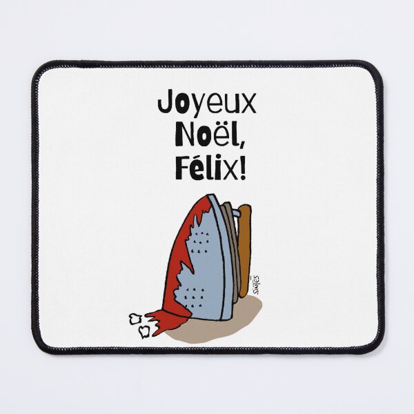Item preview, Merry Christmas, Felix! - Cult Iron Shot. Illustration. designed and sold by Eric Sintès.