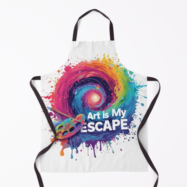 Item preview, Art is My Escape designed and sold by RisingWolfStudio.