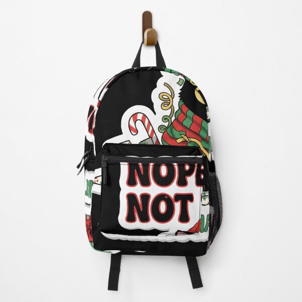 Item preview, Anti-Holiday Black Cat - Sarcastic Christmas Meme designed and sold by The Grumpy Pet Club.