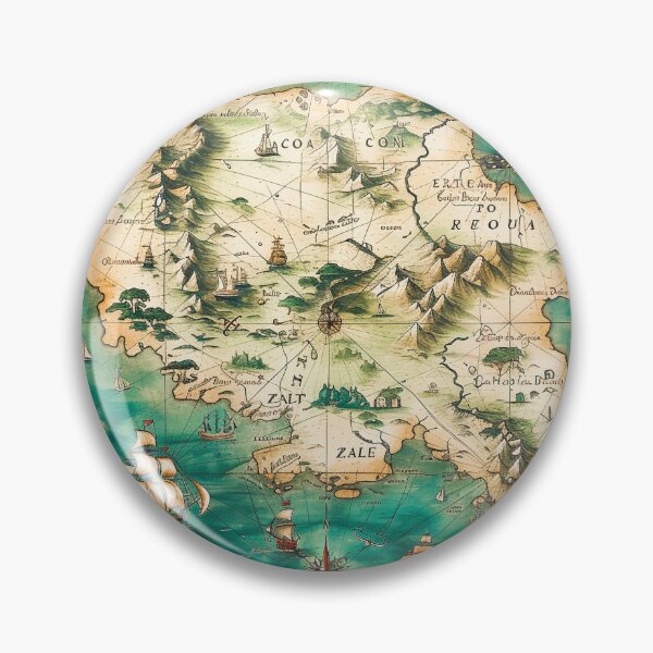 Item preview, Pirate Map designed and sold by Dlfj.