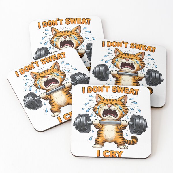 Item preview, Gym Cat Funny designed and sold by Narutomarket.