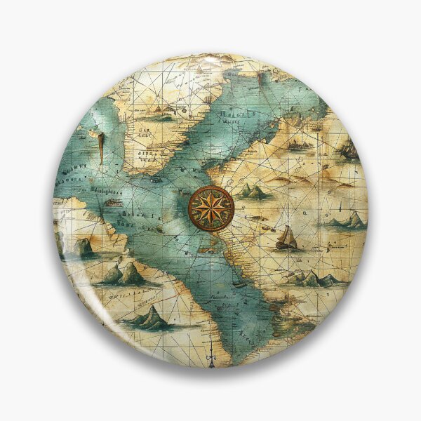 Item preview, Pirate Map designed and sold by Dlfj.