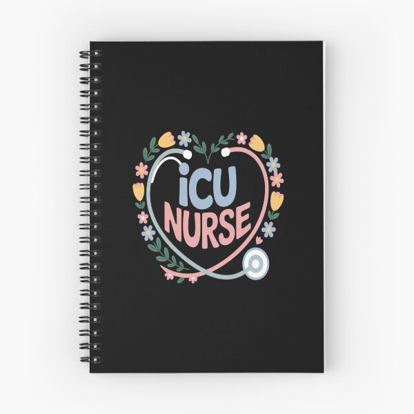 Item preview, ICU Nurse Critical Care RN Nursing Stethoscope Heart designed and sold by skanderio.