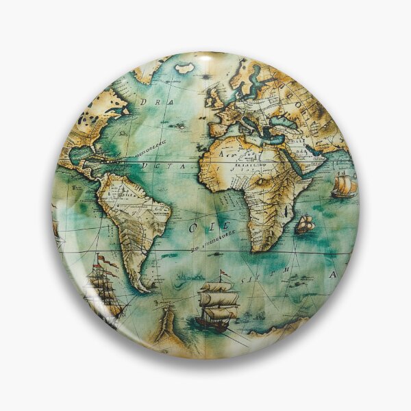 Item preview, Pirate Map designed and sold by Dlfj.