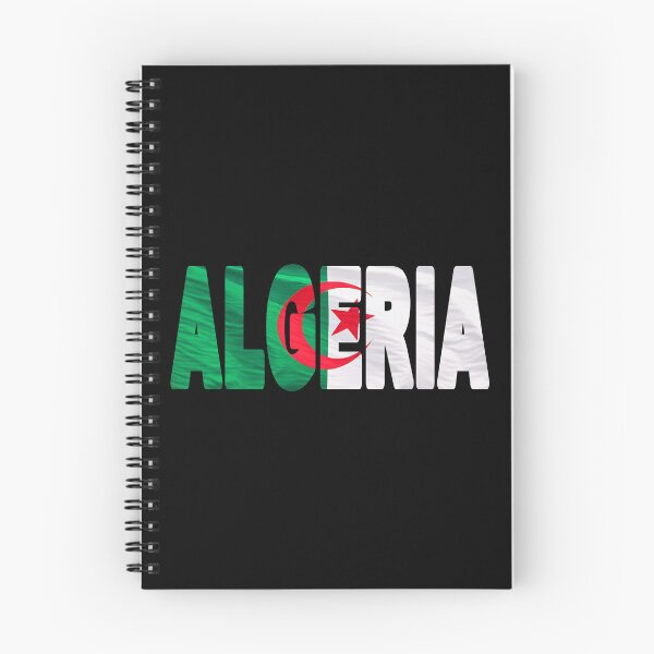 Item preview, ALGERIA - Flag Flying in Wind cut to Letters Souvenir Sticker Shirt designed and sold by Adam Gormley.