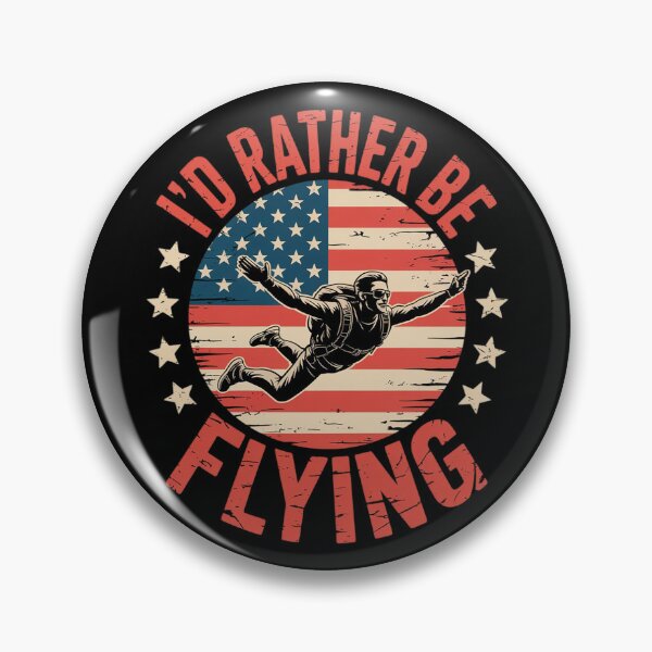 Item preview, I'd Rather Be Flying Skydive Skydiving designed and sold by skanderio.